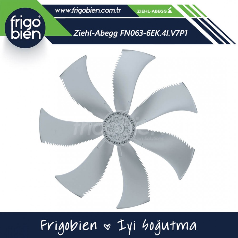 Ziehl-Abegg FN063-6EK.4I.V7P1 Fan Motoru - 154150